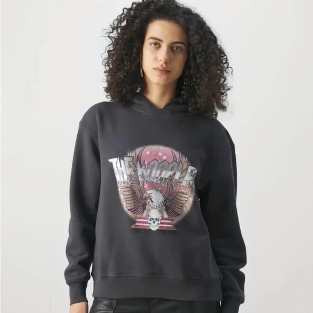 NWT The Kooples Graphic Print Hoodie Sz 1 (Small)